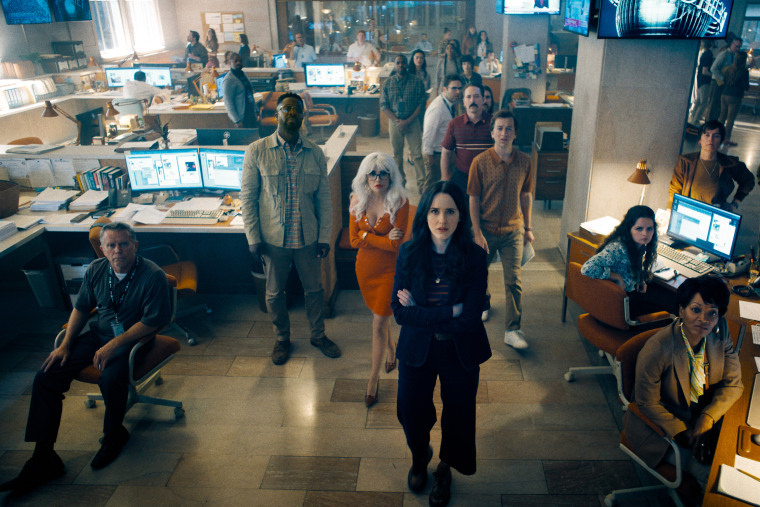 David Corenswet as Superman and Rachel Brosnahan as Lois Lane in “Superman.”