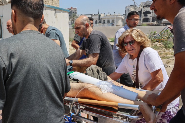 The Latin Patriarchate of Jerusalem said an Israeli strike on Gaza's only Catholic church injured several people on July 17, including the parish priest, as well as causing damage to the building.