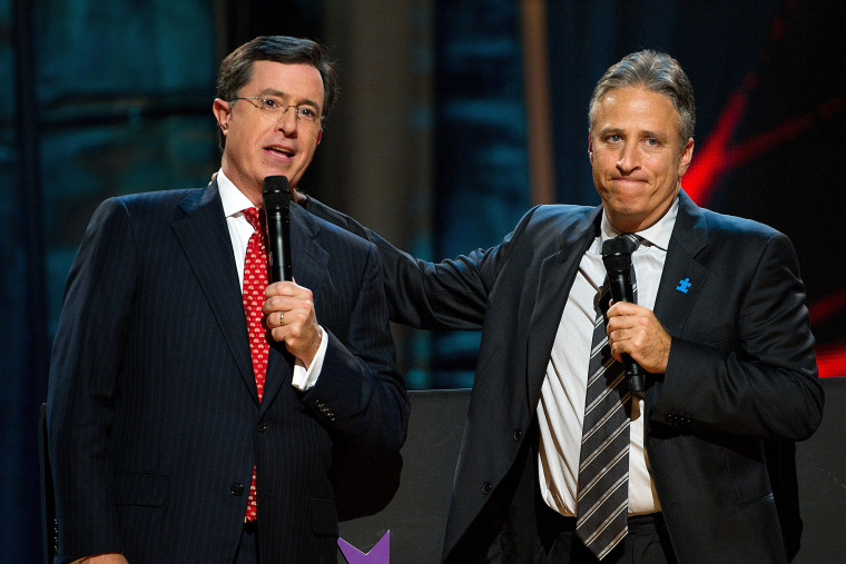 jon stewart stephen colbert