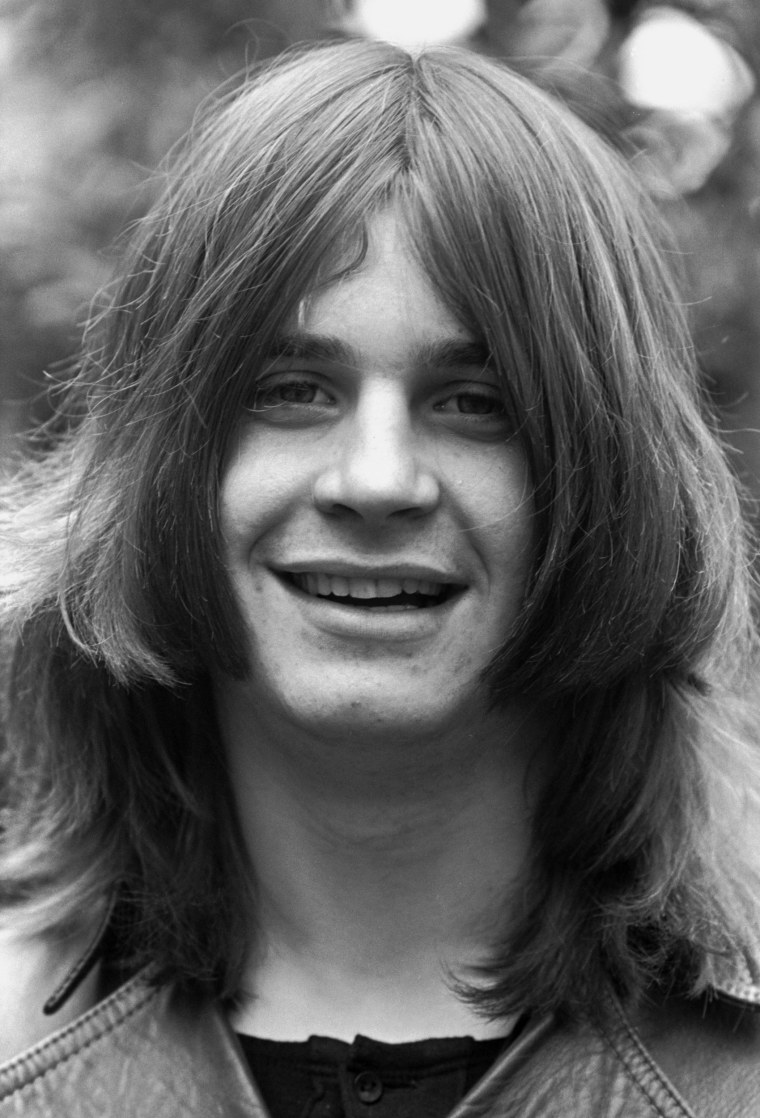 Ozzy Osbourne of Black Sabbath in 1970.