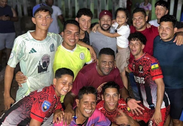 Jerce Reyes is welcomed back to Venezuela