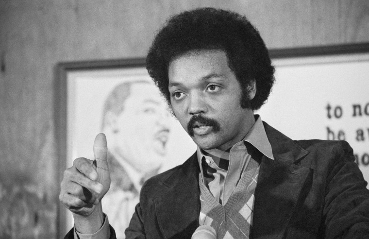 Rev. Jesse Jackson calls the State Department decision revoking the visa of white South African boxer Kallie Knotze a "human rights victory" and credited the Carter administration with continuing its fight for human rights in 1979.