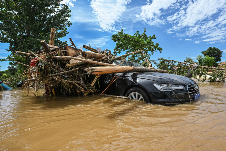 CHINA-WEATHER-FLOOD