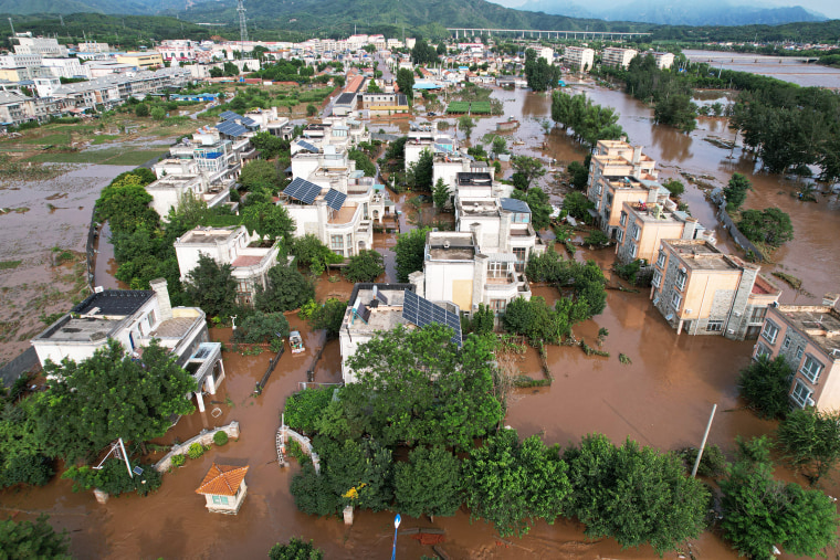 CHINA-ENVIRONMENT-WEATHER-FLOODS
