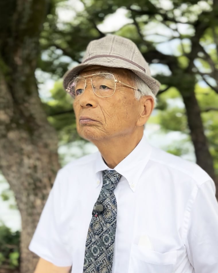 Hiroshima survivor Kunihiko Iida, 83, defied predictions that he wouldn't live to the age of 20.