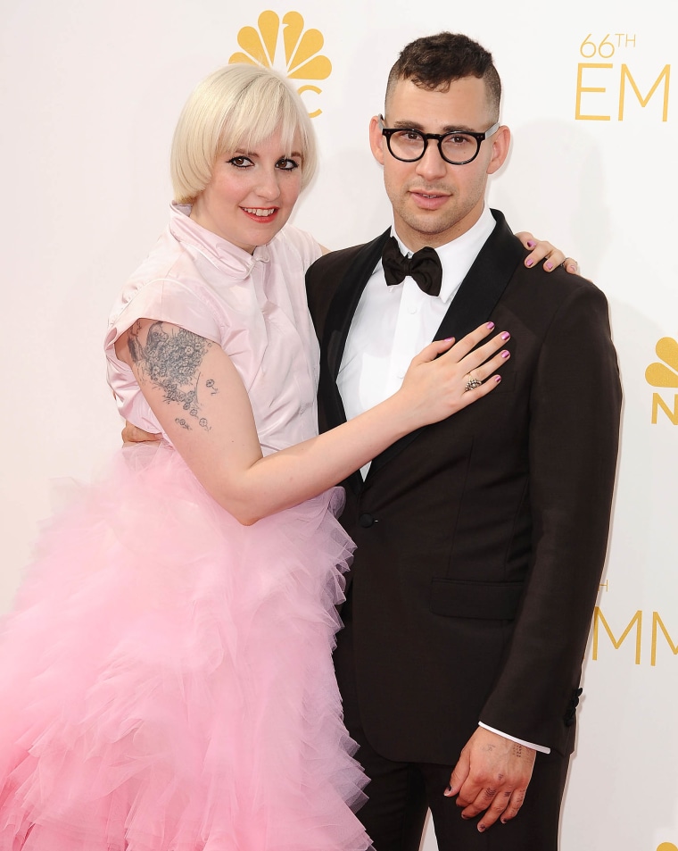 Jack Antonoff, Lena Dunham 
