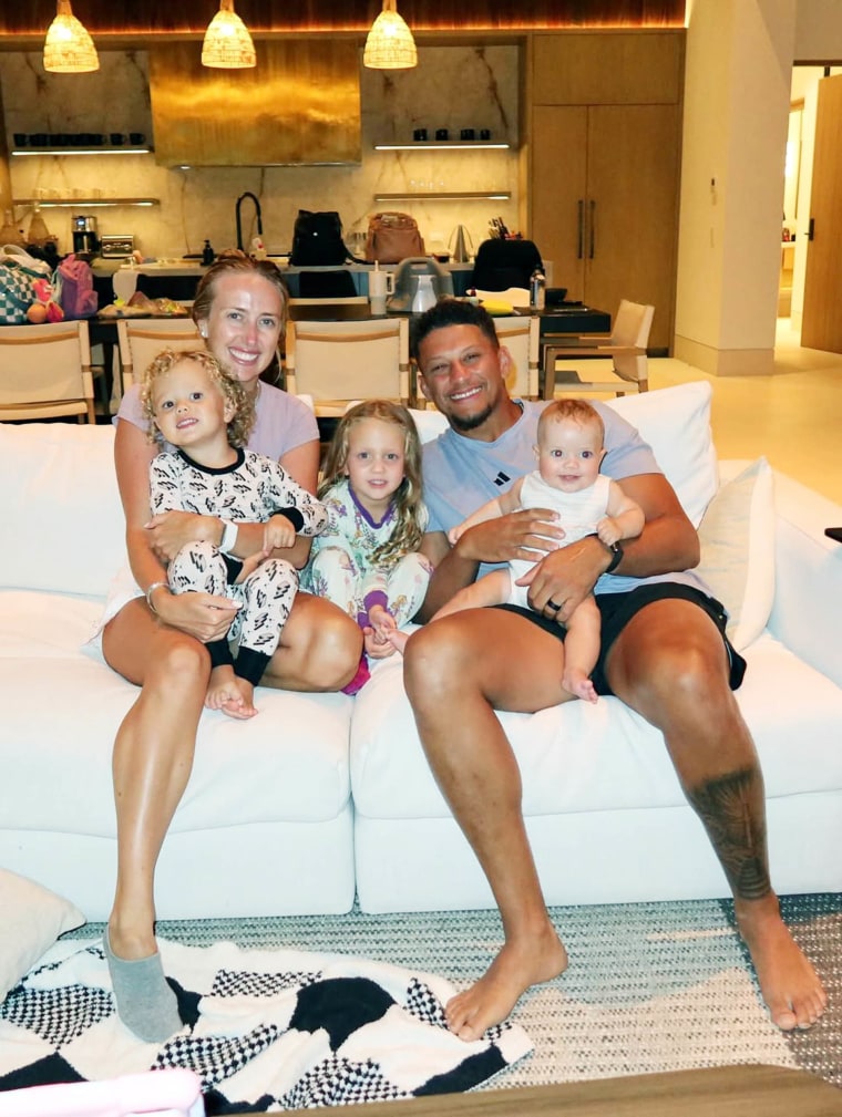 Patrick Mahomes Discusses Daughter Golden's Birth