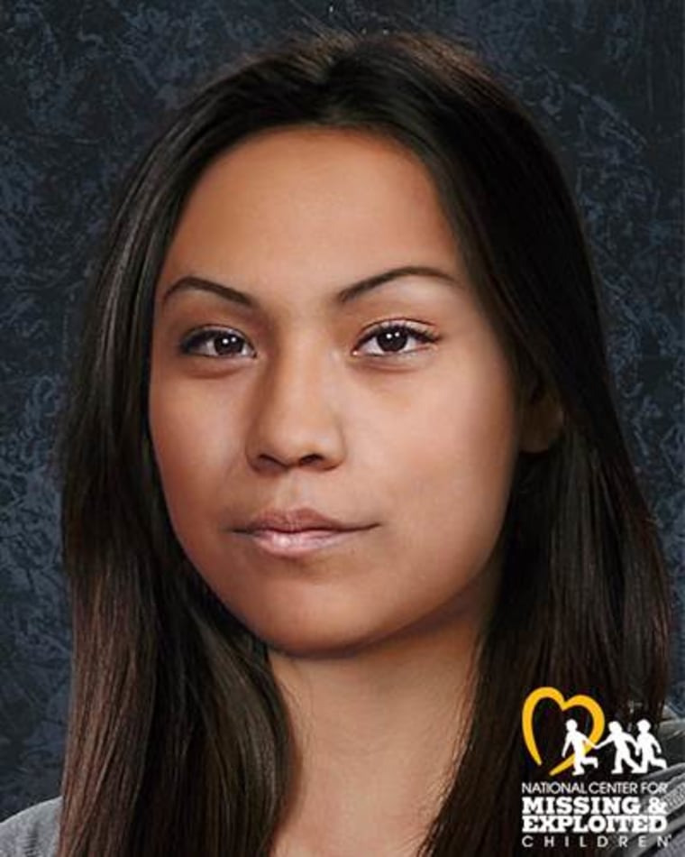 Age-progressed to 34 years old