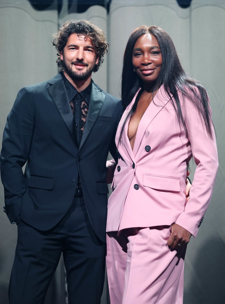Andrea Preti and Venus Williams 