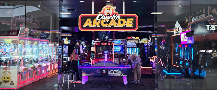Chuck E. Cheese launches Chuck's Arcade.