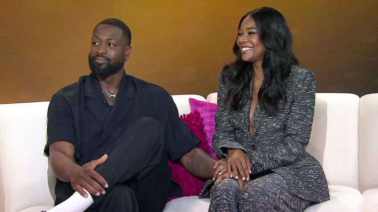 Dwyane Wade y Gabrielle Union en hoy.
