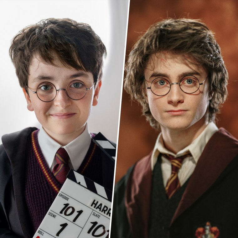 Dominic McLaughlin y Daniel Radcliffe.
