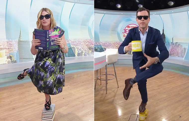 Jenna Bush Hager and Willie Geist