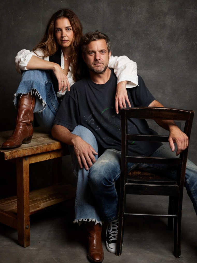 Katie Holmes and Joshua Jackson
