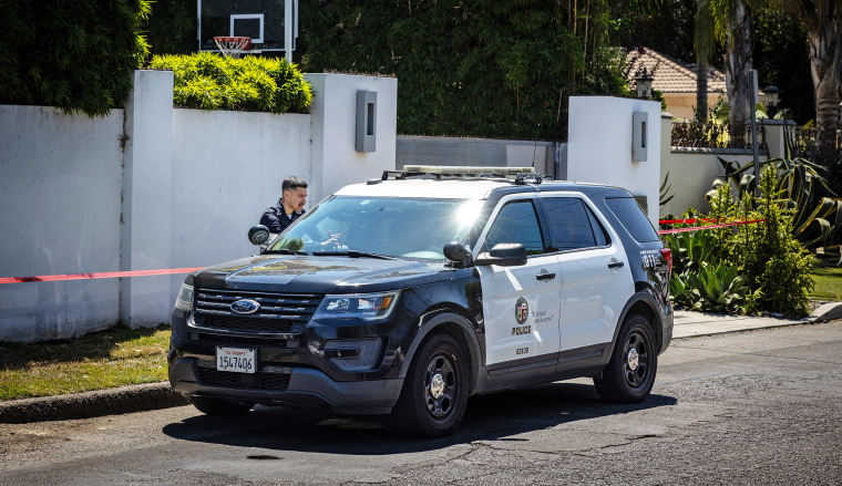 Los Angeles Police Department officials unafraid nan location wherever Robin Kaye an "American Idol" euphony supervisor and her hubby Thomas Deluca were recovered killed.