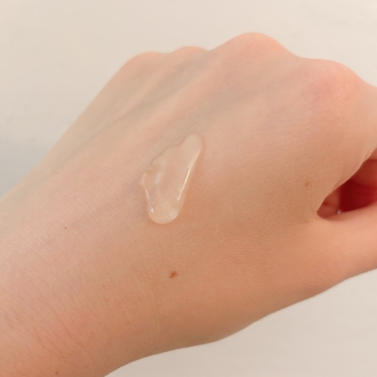 Lancome primer on back of hand