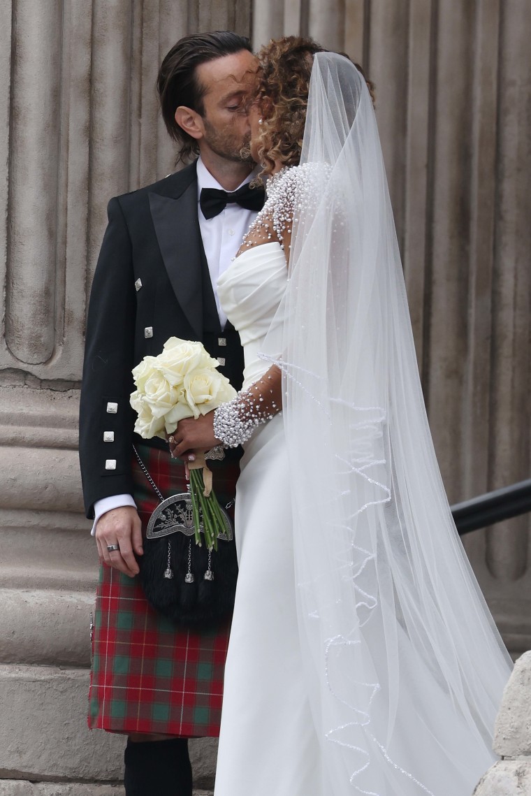 Mel B poślubia Rory McPhee w katedrze św. Pawła w Londynie