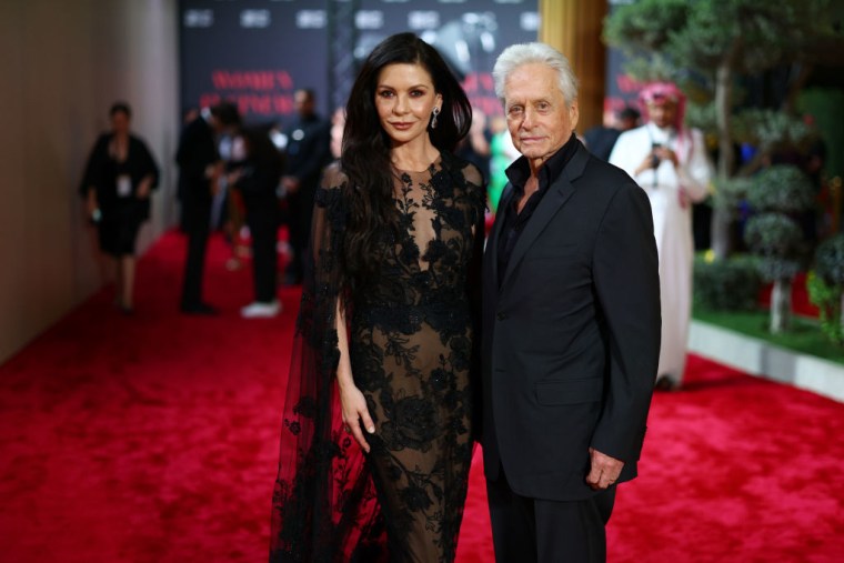 Catherine Zeta-Jones i Michael Douglas