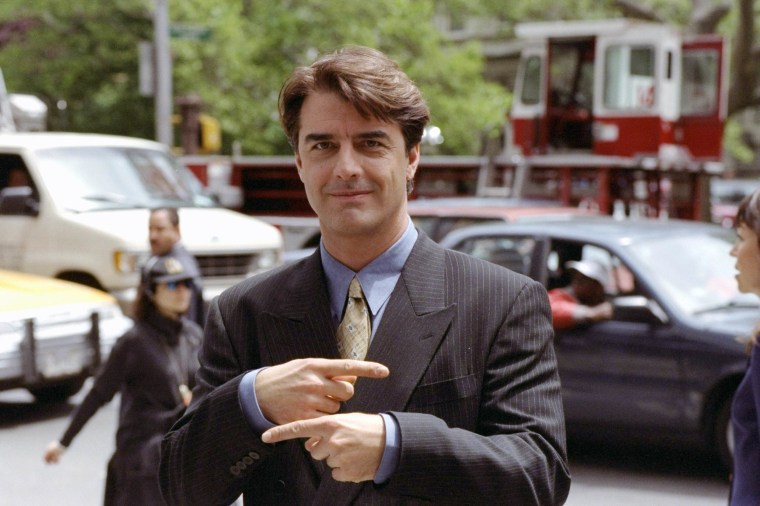 Christopher Noth na Broadwayu podczas kręcenia filmu HBO "Seks i miasto."