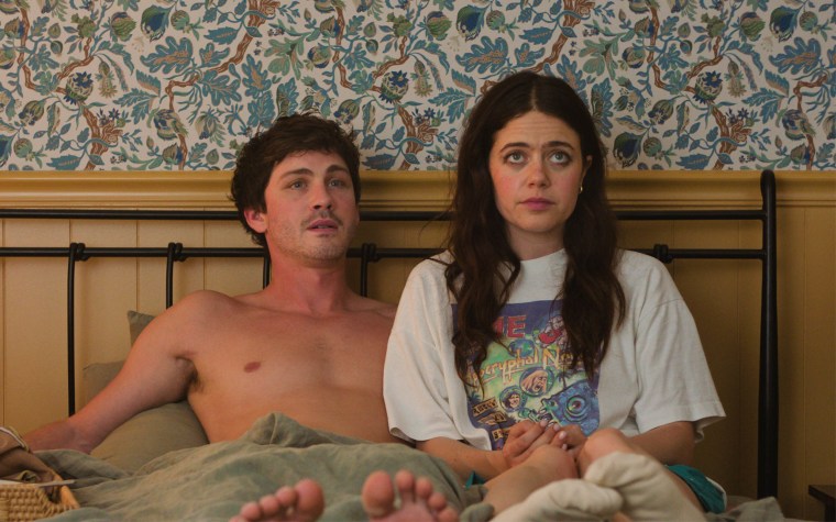 Logan Lerman and Molly Gordon