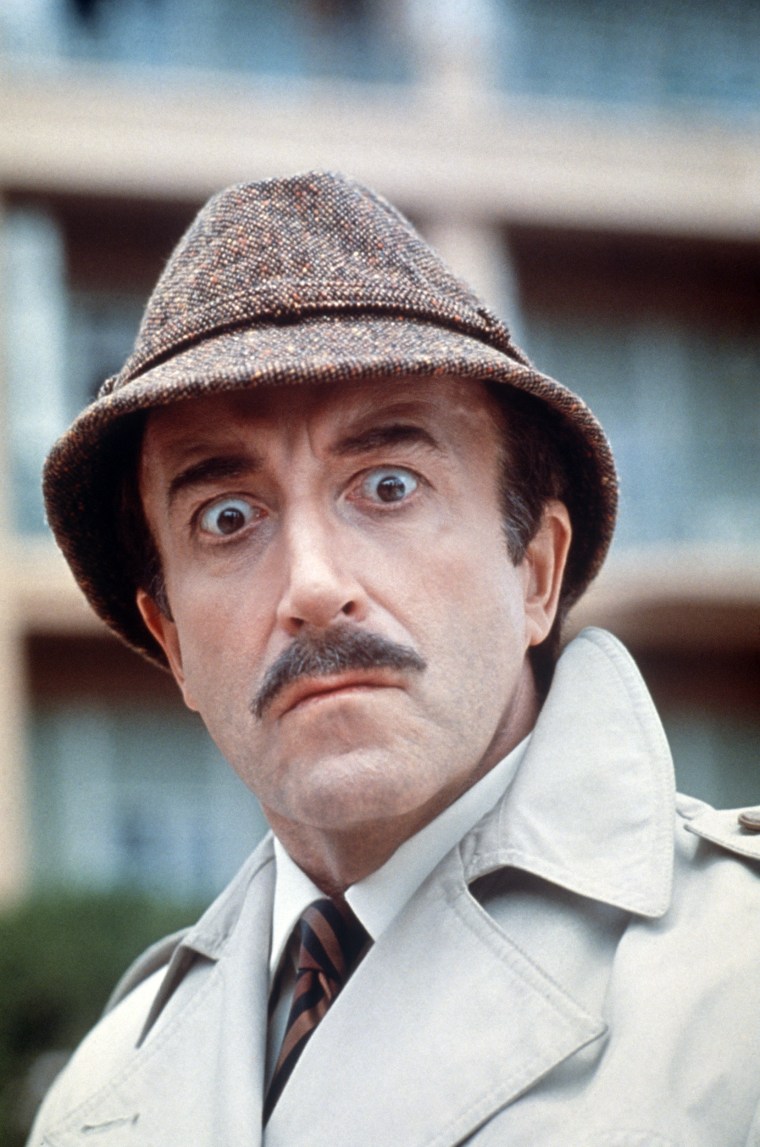 Peter Sellers como inspetor Jacques Clouseau 1963 