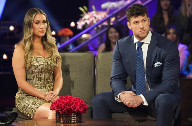 Rachel Recchia and Clayton Echard on season 26 of "The Bachelor."