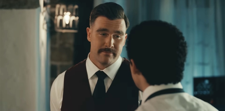 Travis Kelce en el "Feliz Gilmore 2" tráiler.