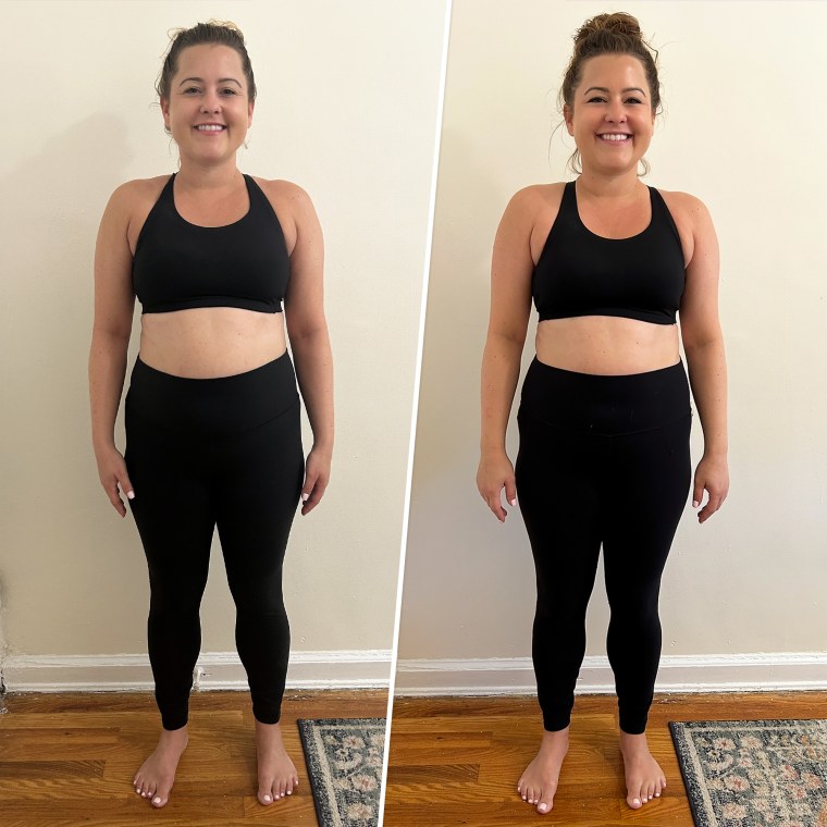 Danielle Page before and after.