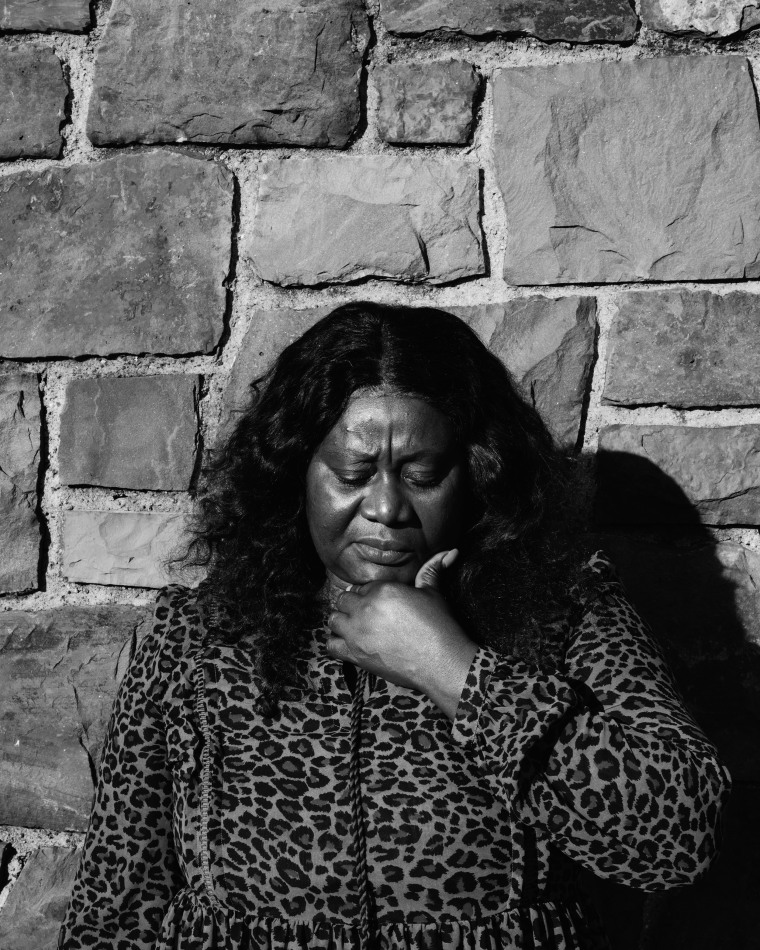 Kumba Kenneth, a victim of the Lightning Shared Scooter Company Ponzi scheme, photographed at the Neshaminy Mall on August 22.