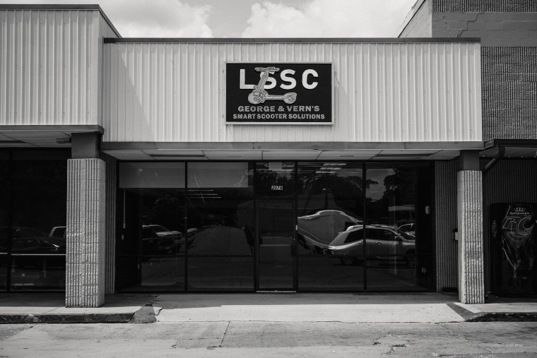 A now-shuttered LSSC storefront in Cleveland, Miss., once served as a site for potential investors to learn more about the business venture.