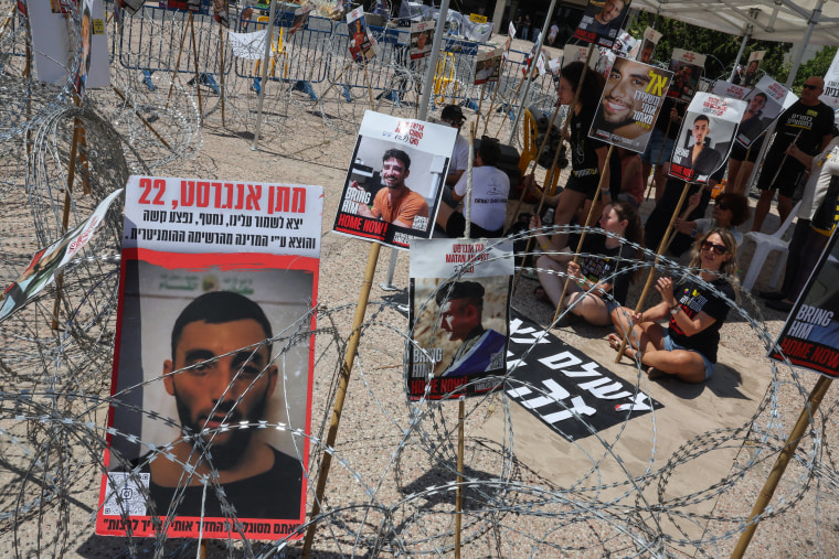 Image: ISRAEL-PALESTINIAN-CONFLICT-HOTAGES