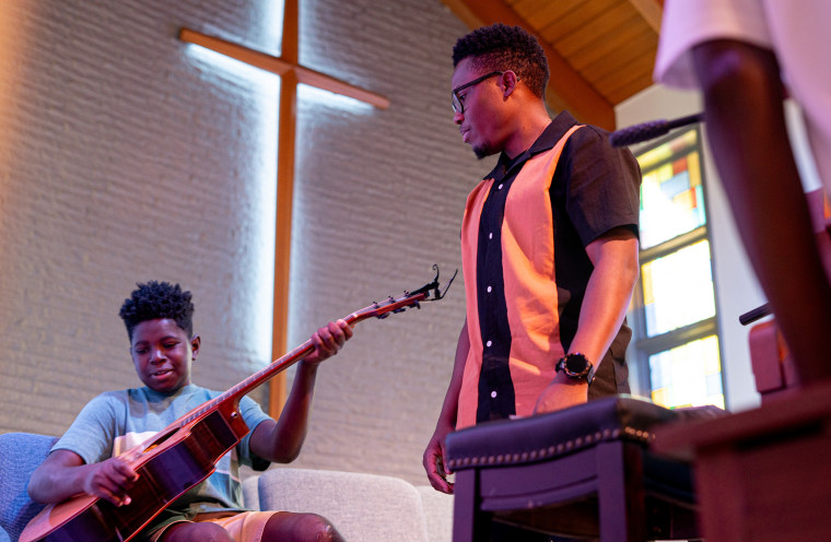 Marc Rocher is simply a campy leader for younker astatine Elm Street Church of nan Nazarene, wherever Jean Luckson attends. 