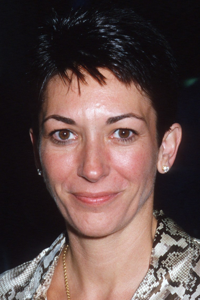 Ghislaine Maxwell.