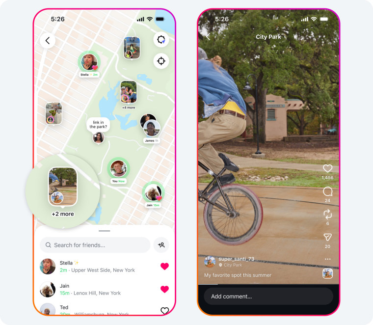 Instagram map 