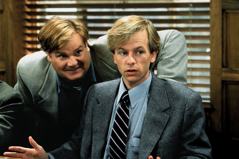 CHRIS FARLEY, DAVID SPADE, TOMMY BOY, 1995
