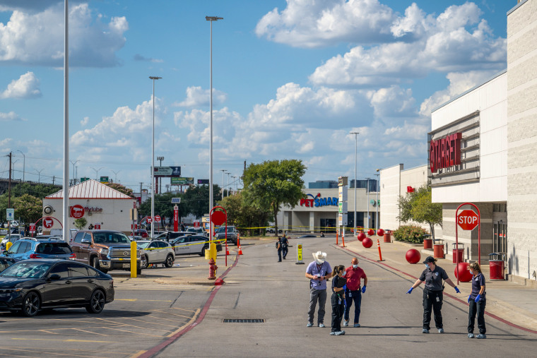 Image: The shooting at the Target store in Austin leaves 3 dead