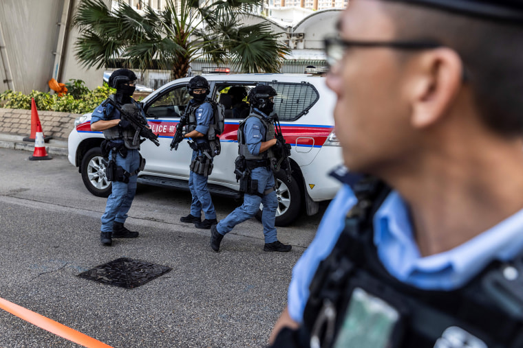 Image: HONG KONG-COURT-LAW-MEDIA