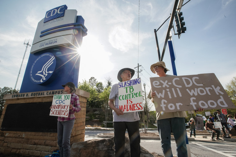 Large Scale Layoffs Begin At Center For Disease Control In Atlanta