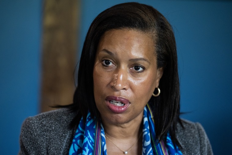 Mayor Muriel Bowser in Washington, D.C., on July 7, 2025.