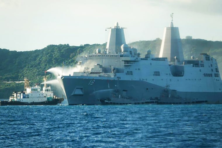 Image: JAPAN-US-FIRE-DEFENCE-MILITARY