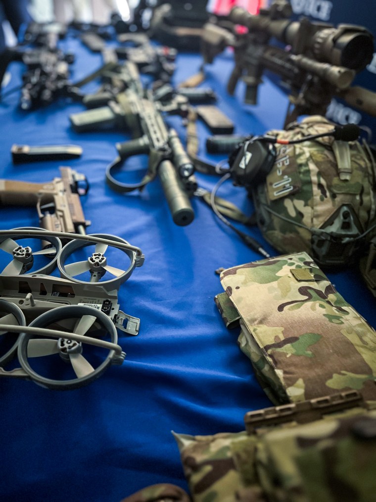 ICE sniper gear also at the Federal Law Enforcement Training Center in Brunswick, Ga.