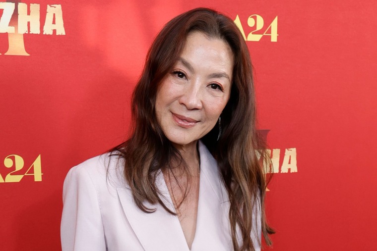 Michelle Yeoh attends the Los Angeles premiere "Ne Zha II."