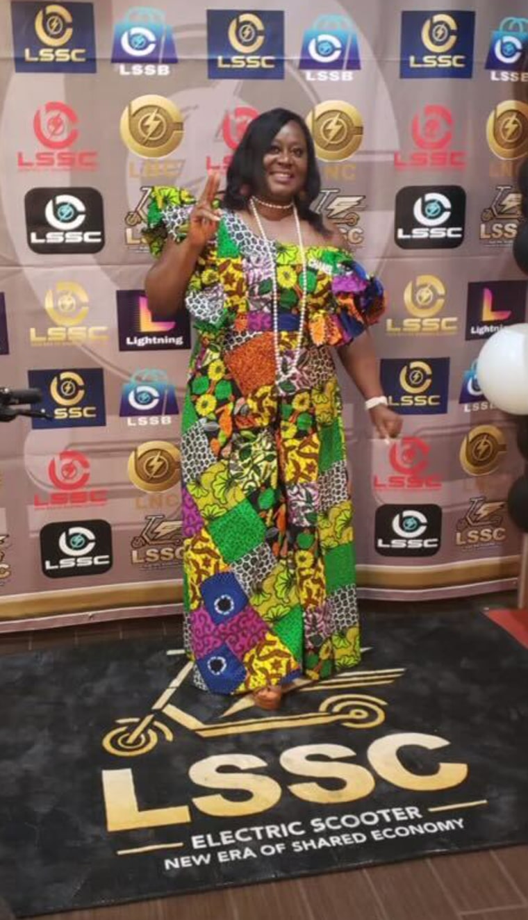 Kumba Kenneth at a LSSC event.