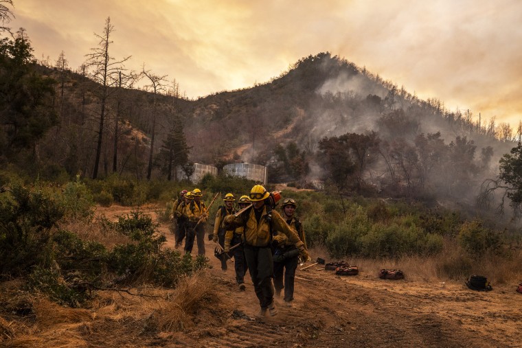 Pickett Fire in California