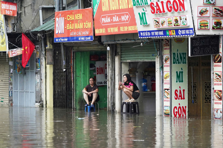 VIETNAM-TYPHOON-WEATHER