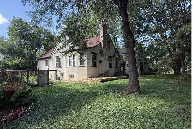The Minneapolis house of the suspect.