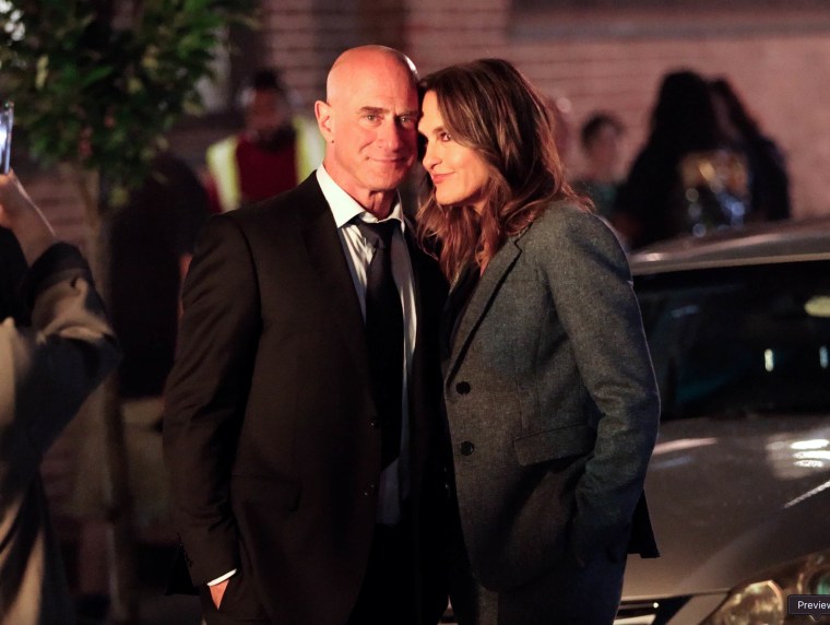 Christopher Meloni y Mariska Hargitay