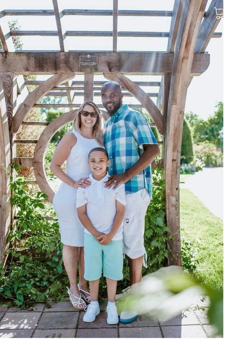 John, Kimi and their son John Jr.