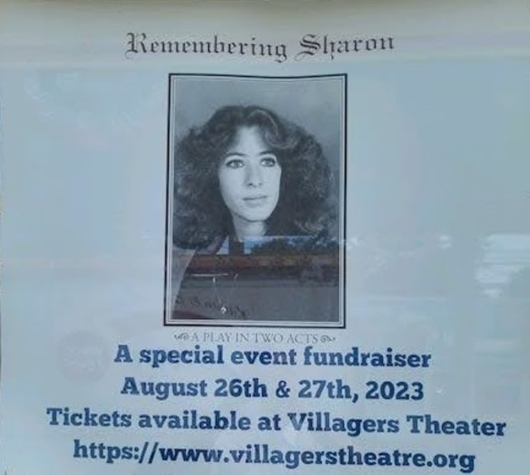 Flyer for "Remembering Sharon"