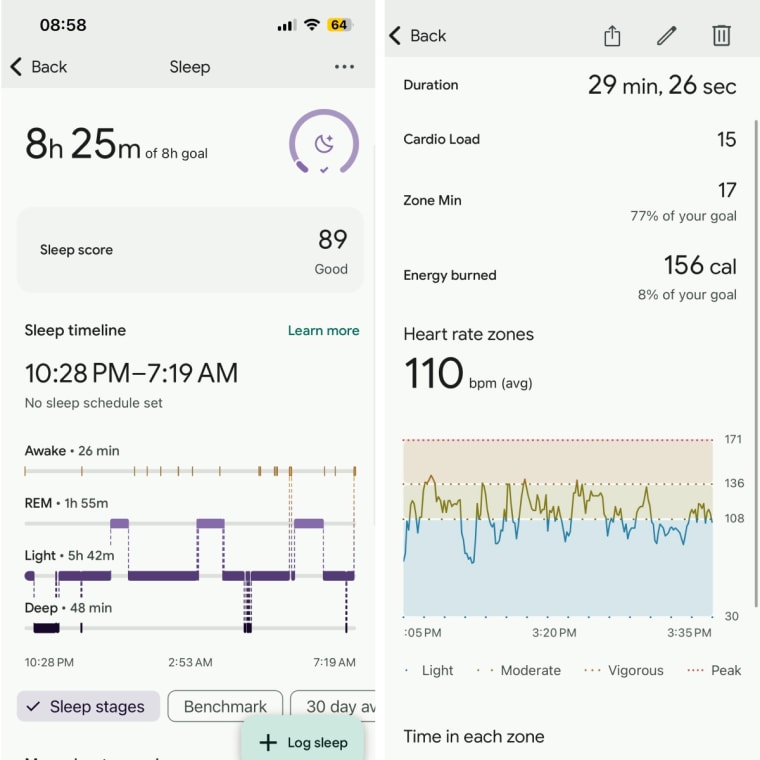 Sleep Stages Fitbit Sleep Not Tracked Fitbit App Fitbit Sleep Not